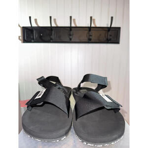 The North Face Men's Black Adjustable Strap Sandals Size 10